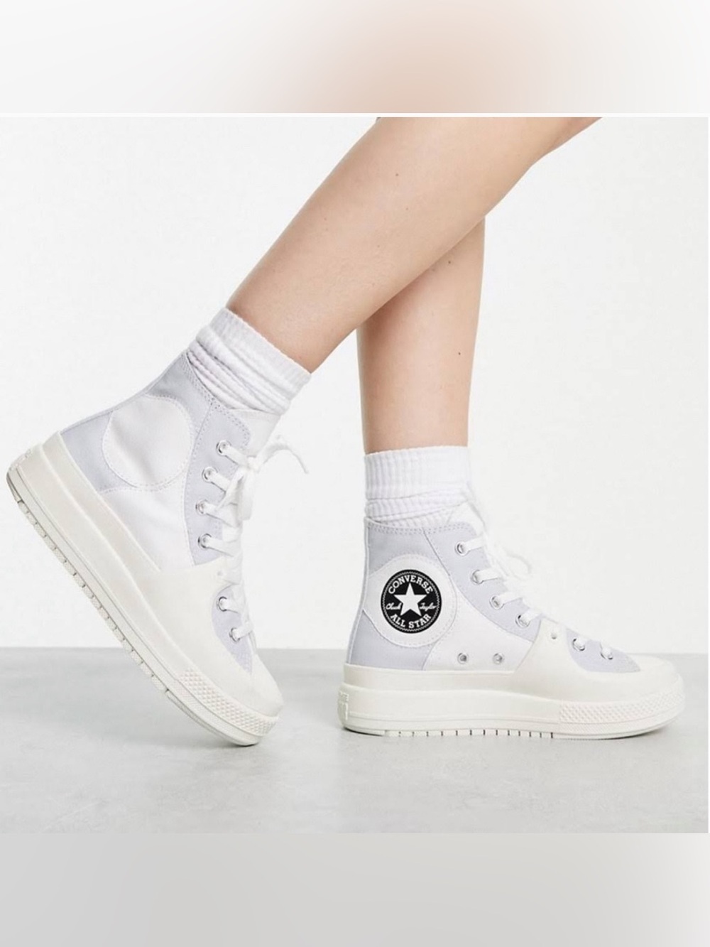 Converse Chuck Taylor All Star Construct High Colorblock - Ghosted Shoes Size 10